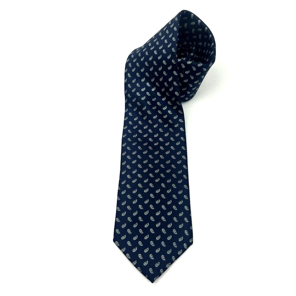 100% Silk Valentino Cravette Men's Patterned Neck Tie